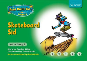 Read Write Inc Phonics Fiction Green Set 1A Skateboard Sid 