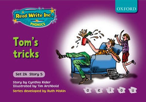 Read Write Inc Phonics Fiction Set 2A Purple Tom's Tricks 