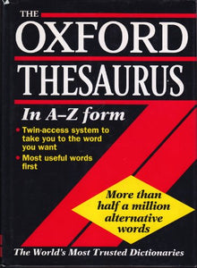 The Oxford Thesaurus 