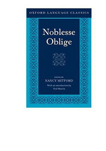 Noblesse Oblige 