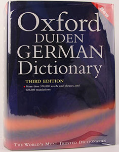 Oxford-Duden German Dictionary 