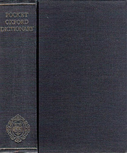 Pocket Oxford Dictionary of Current English 