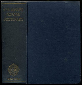 The Concise Oxford Dictionary 