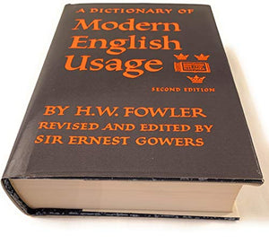 Dictionary of Modern English Usage 