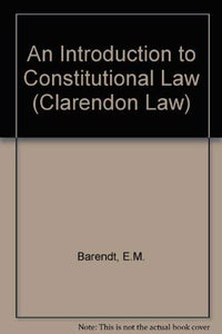 An Introduction to Constitutional Law 