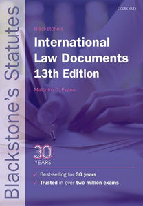 Blackstone's International Law Documents 