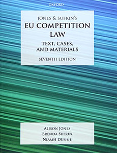 Jones & Sufrin's EU Competition Law 