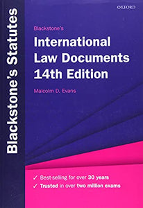 Blackstone's International Law Documents 