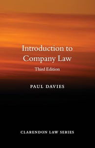 Introduction to Company Law 