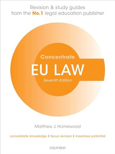 EU Law Concentrate 