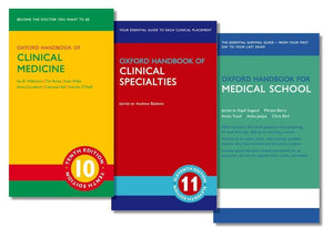 Oxford Handbook of Clinical Medicine, Oxford Handbook of Clinical Specialties, and Oxford Handbook for Medical School Pack 