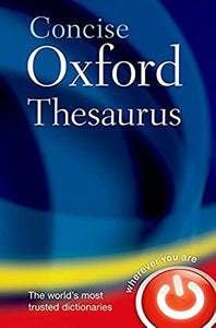 Concise Oxford Thesaurus 