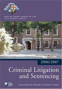 Criminal Litigation and Sentencing 