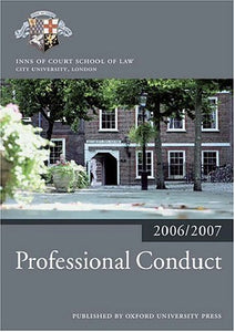 Professional Conduct 2006-2007 