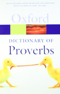 A Dictionary of Proverbs 