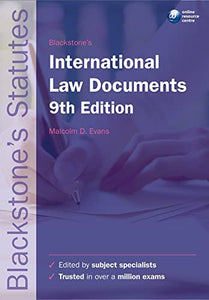 Blackstone's International Law Documents 