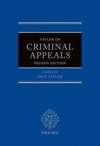 Taylor on Criminal Appeals 