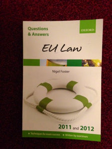 Q & A Revision Guide: EU Law 