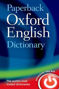 Paperback Oxford English Dictionary 