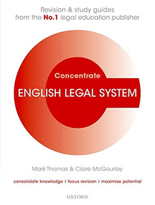 English Legal System Concentrate 