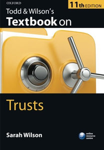 Todd and Wilson's Textbook on Trusts 