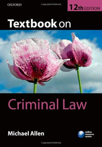 Textbook on Criminal Law 