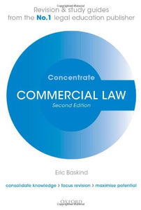 Commercial Law Concentrate 