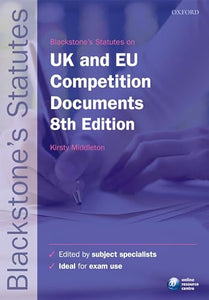 Blackstone's UK & EU Competition Documents 