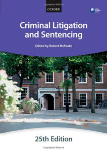 Criminal Litigation & Sentencing 