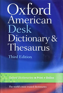 Oxford American Desk Dictionary & Thesaurus 