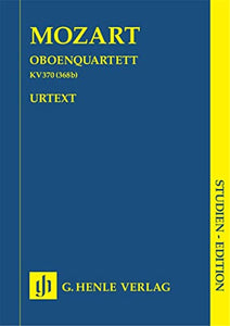 Wolfgang Amadeus Mozart: Oboe Quartet in F K.370 / 368b: Chamber Ensemble: Study 