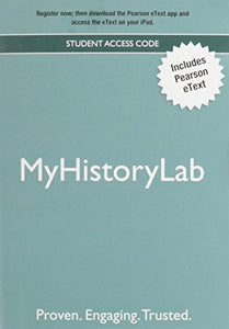 NEW MyLab History with Pearson eText -- Valuepack Access Card 