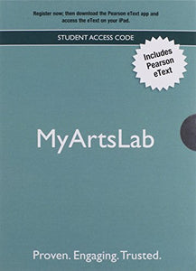 NEW MyLab Arts with Pearson eText -- Valuepack Access Card 