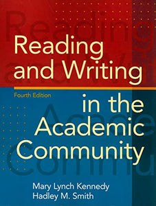 Reading and Writing in the Academic Community 