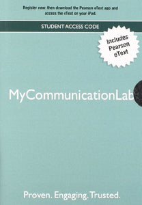 NEW MyLab Communication with Pearson eText -- Valuepack Access Card 