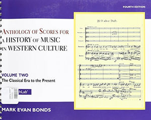 Anthology of Scores Volume II for History of Music in Western Culture 