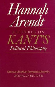 Lectures on Kant's Political Philosophy 