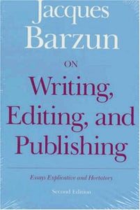 On Writing, Editing and Publishing 