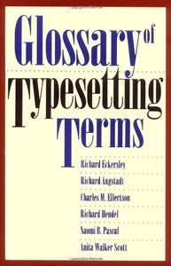 Glossary of Typesetting Terms 