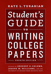 Student's Guide to Writing College Papers 