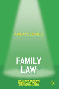 Great Debates in Family Law 