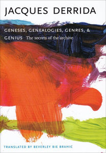 Geneses, Genealogies, Genres, and Genius 