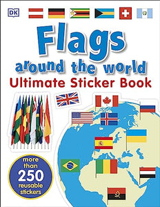 Flags Around the World Ultimate Sticker Book 