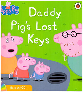 Peppa Pig Story Book and CD - DADDY PIG'S LOST KEYS 