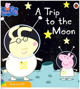 Peppa Pig Story Book and CD - A TRIP TO THE MOON 