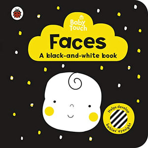 Baby Touch: Faces: a black-and white-book 