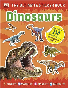 Ultimate Sticker Book Dinosaurs 