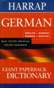 Harrap's Giant Paperback German Dictionary 