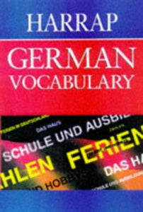 Harrap German Vocabulary 