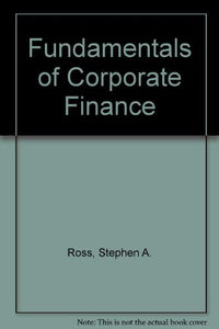 Fundamentals of Corporate Finance 